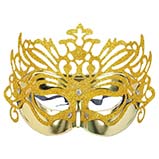 royal gold color glitter powder for mask