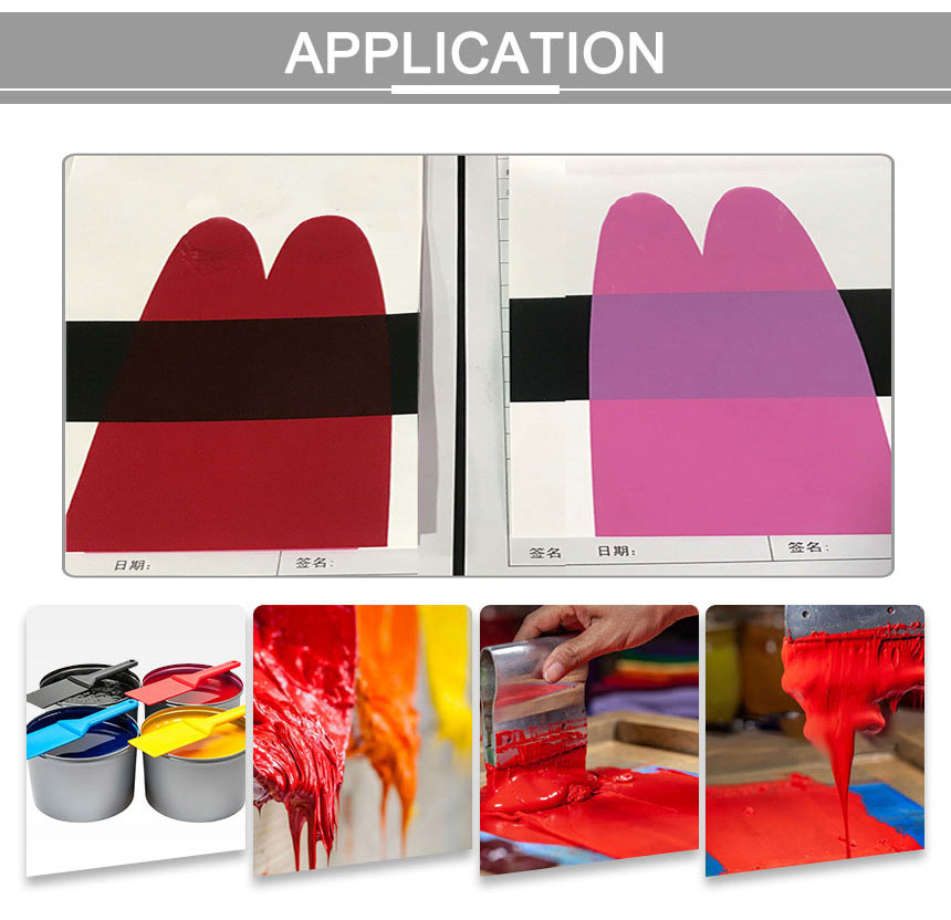 Applicazioni del Pigmento Rosso PR57:1
