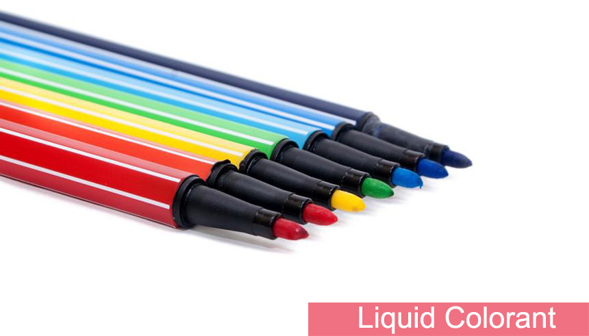 Coloranti liquidi per inchiostri per penne