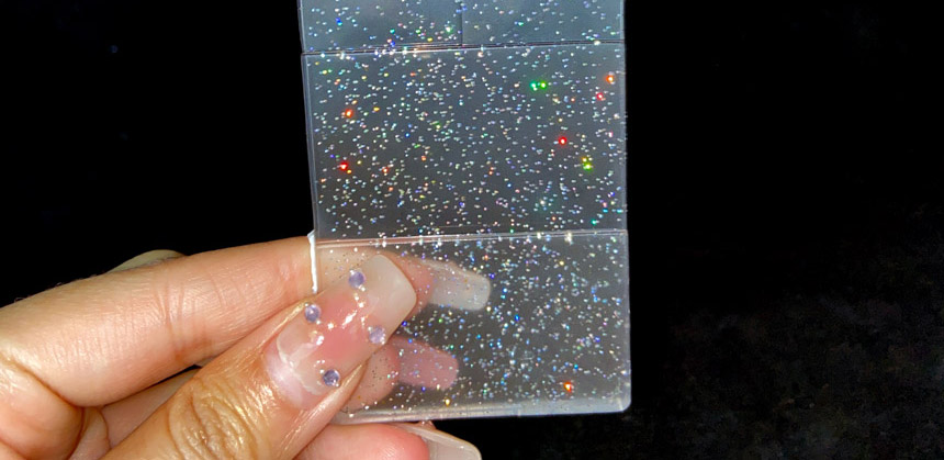 silver and gold glitter holographic Manufacturer