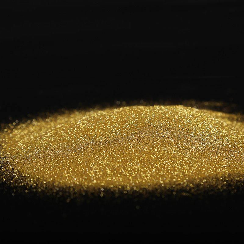 formaldehyde free gold glitter powder