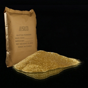 glitter oro resistente ai solventi