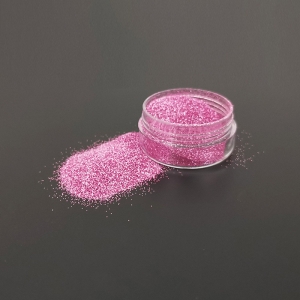 Polvere di glitter rosa