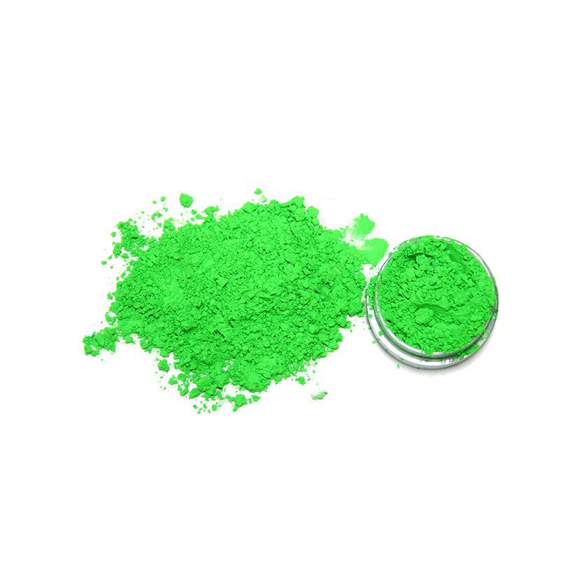 Pigmento fluorescente verde