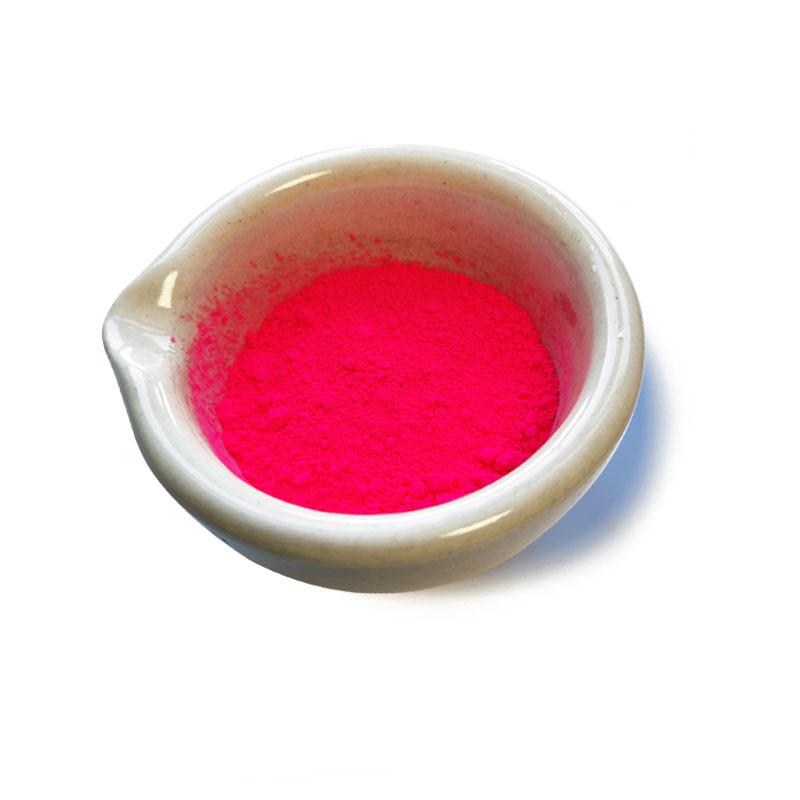 Pigmento fluorescente rosa