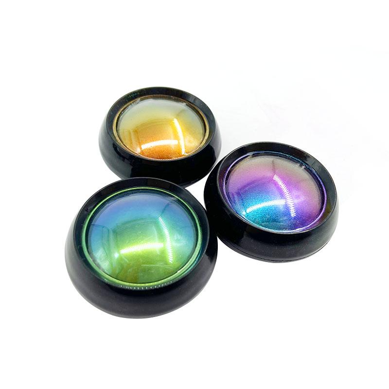 Purple-Yellow-Green Optical Variable Pigment