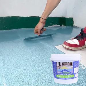 Rivestimento per pavimenti in sabbia colorata epossidica