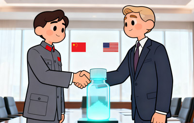 Sospesi i controlli sulle esportazioni di terre rare: la polvere fosforescente può essere esportata normalmente!