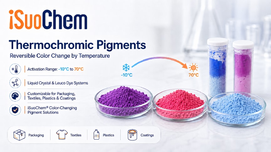Pigmenti termocromici 2026: tendenze di mercato, applicazioni e vantaggio competitivo di iSuoChem