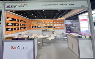 Il 2° giorno di iSuoChem alla fiera dei rivestimenti in Medio Oriente