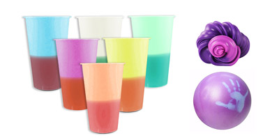 Qual è il colore della polvere termica?