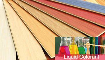 Colorante liquido per il settore delle vernici per legno
