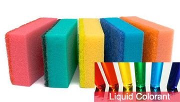 ​Coloranti liquidi nei materiali in schiuma poliuretanica